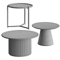 Modern Coffee Tables With Marble Tabletop And Various Contemporary Base Designs