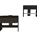 Modern Wooden Nightstand With Drawer Shelf And Clean Lines For Bedroom