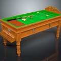 billiard billiard table billiard case billiard club billiard rack billiard table 3d model