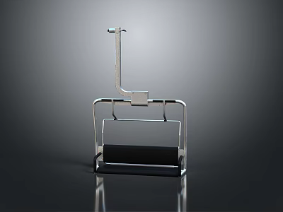 Slide car ski resort ropeway car high-altitude zip car box car sightseeing car sightseeing car non-motor vehicle 3d model