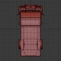 Stylish Compact Electric Truck With Brown Black Exterior Circular Door Patterns And Open Cargo Bed
