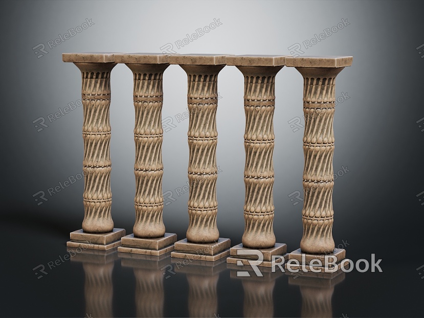 European style pillar model