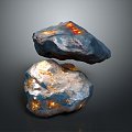 rock metal ore rock block rock block rock specimen boulder boulder boulder boulder rock formation 3d model