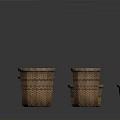 Stylish Handwoven Wicker Storage Baskets in Various Sizes for Home Organization