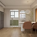 Modern Living Dining Room Interior With Beige Sofa Cross Pattern Rug Green Cabinets And Ceiling Light