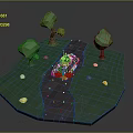 Game Environment Game Scene Fairy Tale Scene Fairy Tale Magic Scene Magic Item Fantasy Scene 3d model