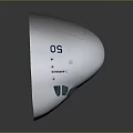 Modern Cockpit Spaceship Cockpit Spaceship Cabin 3d model