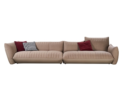 Three-seat sofa combination model