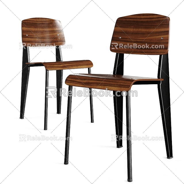 Chair Seat Stool Leisure Chair Single Chair 3d model