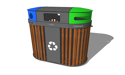 trash can 3d model