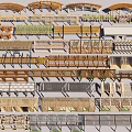 Modern Corridor Frame Corridor Flower Frame Grape Frame Landscape Frame Plant Climbing Frame Wood Long Strip 3d model