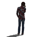 modern man 3d model