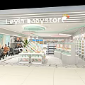 Leyin Babystore Interior With Strollers Shelves And Baby Product Displays