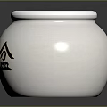 White Ceramic Treasure Bowl Decorative Furniture Piece For Living Room Home Decor