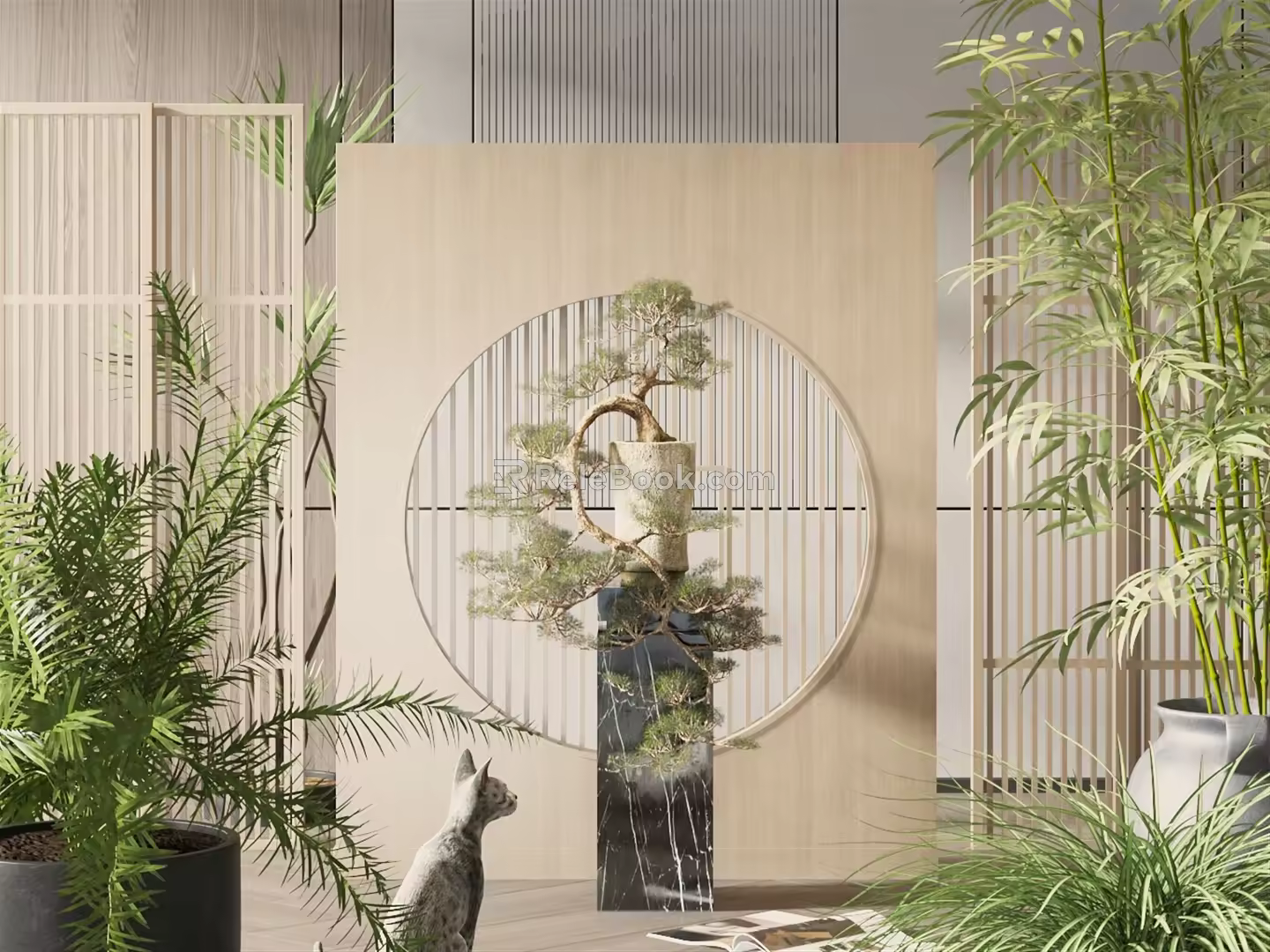New Chinese Partition 3d model
