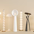 Modern Floor Lamps Featuring Various Stylish Creative And Unique Designs 3d model