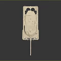 Modern Military Tank With Long Cannon Tracks And Top Equipment Details