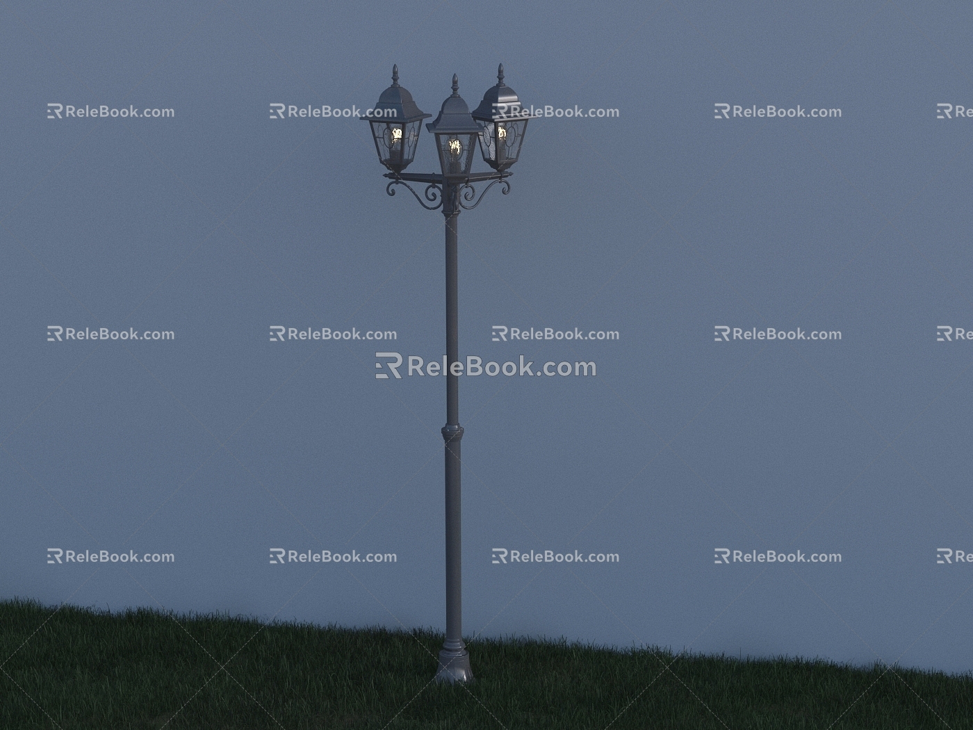 Modern boutique lamp 3D model 3d model