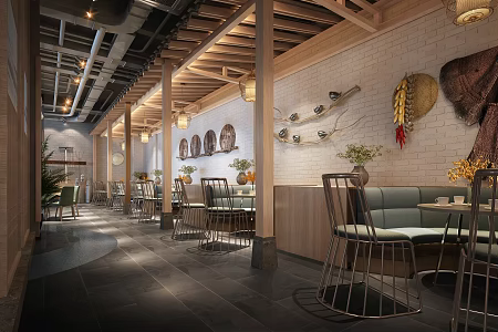 Restaurant 3d model