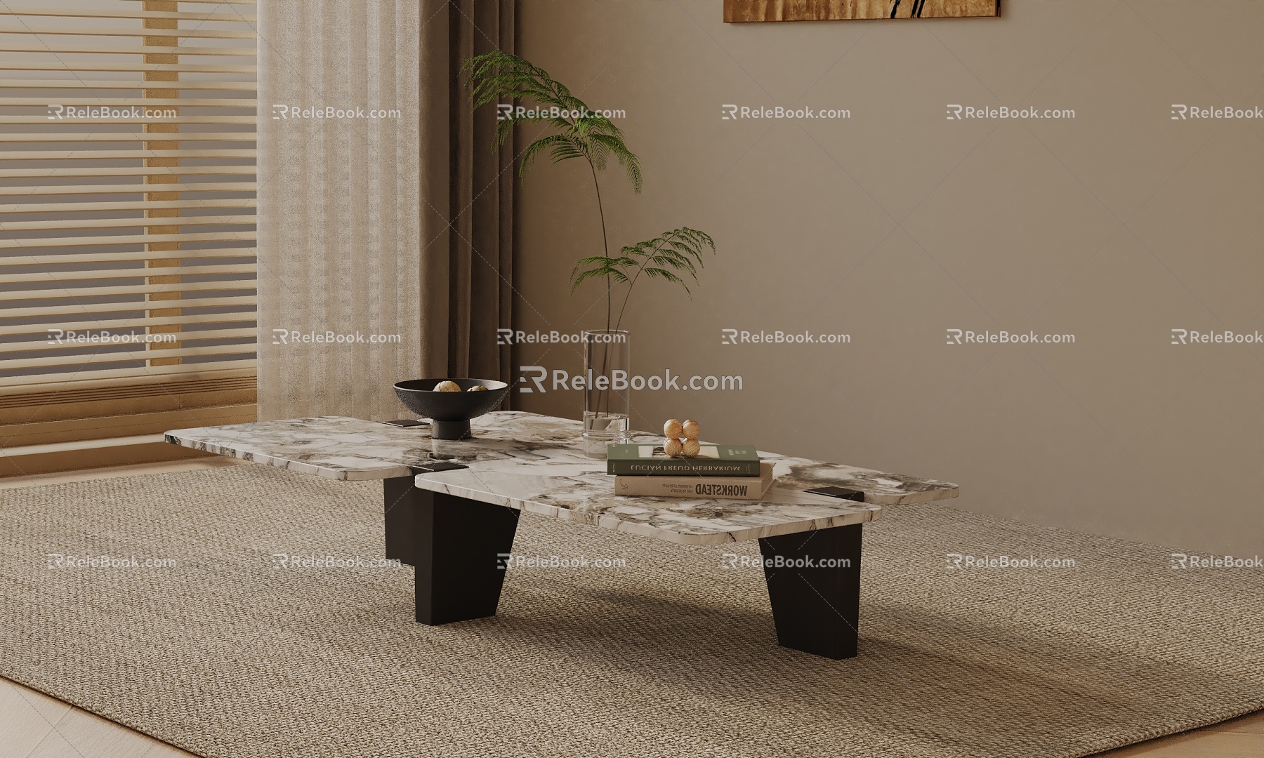 Coffee table 3d model