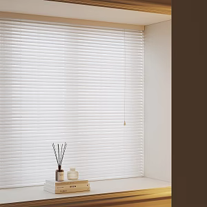 Modern Curtain Screen Window Blinds Dream Curtain Shangri-La Curtain 3d model