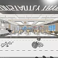 Modern Fitness Gym With Treadmills Weight Benches Large Windows And Bright Workout Area