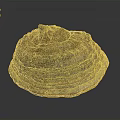 Layered Textured Household Decorative Tray With Brown Yellow Gray Natural Pattern Design