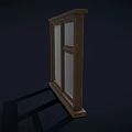 Windows Old-fashioned Windows Old Windows 80's Windows Wooden Windows Wooden Windows Low Face Number Low Model Simple Model Game Sub-era Film and Television Level Super Realism 3d model