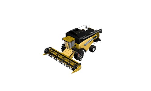 Harvester Agricultural Machinery Automobile Autumn Harvest Machine Multiple File Format 2014250608 3d model