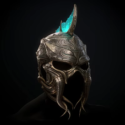 Modern War Helmet Helmet Atlantis Helmet 3d model