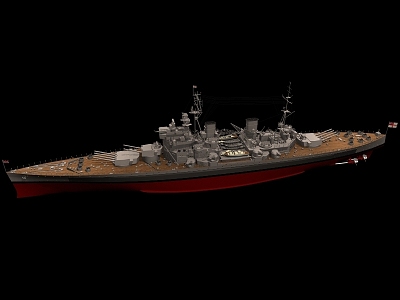 Battleship model