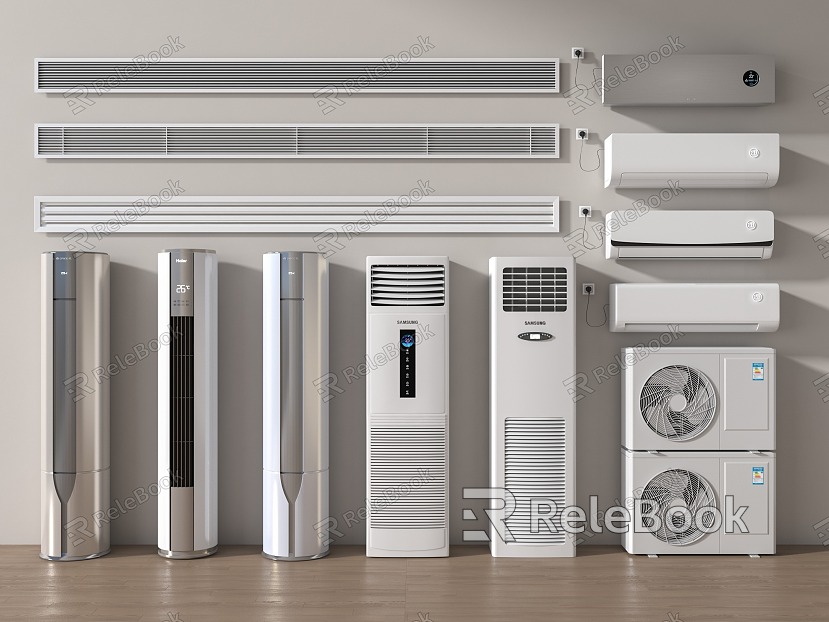 Modern air conditioner vertical air conditioner hanging air conditioner air conditioner outlet model