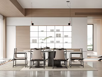 Modern Restaurant 3d model
