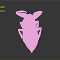 Large Brown Beetle With Prominent Antennae Shiny Exoskeleton And Dark Background View