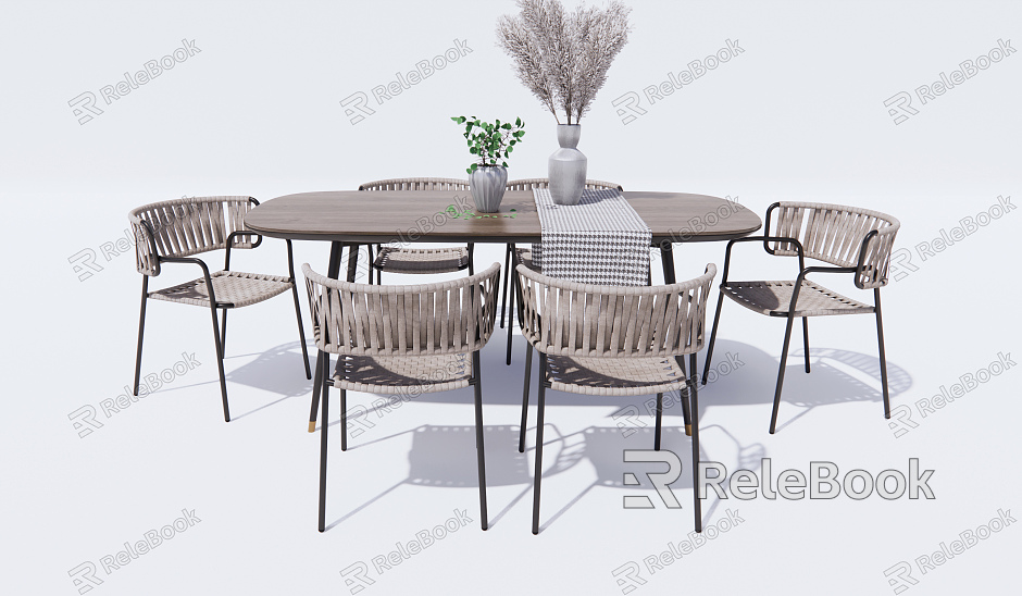 Modern outdoor tables and chairs model