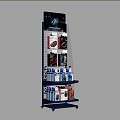 Shelf Customized Rack Display Rack Product Rack Iron Rack Roller Rack Rotating Rack Steel Structure Digital Display Rack Jewelry Rack Vertical Display Rack Hook 3d model