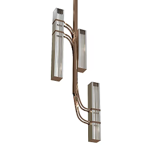 Modern creative metal wall lamp 3d model