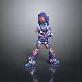 Robot Robot Assistant Small Robot Robot Butler Robot Butler Figure Game Figure 3d model