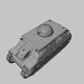 Italian Heavy Tank 3d model