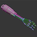 Modern Mechanical Arm Robot Arm Robot Arm Mechanical Arm 3d model