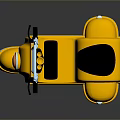 Vibrant Yellow Classic Scooter Featuring Black Seat Sleek Body And Chrome Details