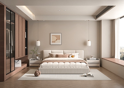 Modern Bedroom 3d model