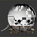 modern life-support module life-support system science-fiction module life module 3d model