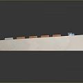 WITFOOWING Computer Keyboard White Design With Orange And Blue Function Keys