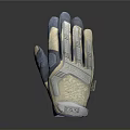 Blue And Beige Protective Gloves With Textured Grip Design And VAX Logo For Everyday Use