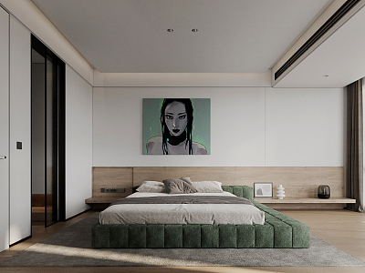 Modern Bedroom model