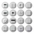 Modern Switch Switch Socket Panel 3d model