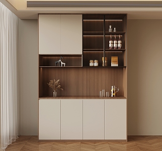 Modern Sideboard 3d model