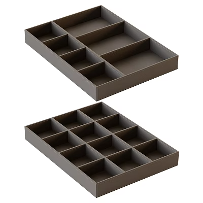 Multi Grid Jewelry Organizer For Accessories Storage 3d model