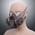 Fire Fighting Equipment Breathing Mask with Protective Design for Emergency Safety Use
